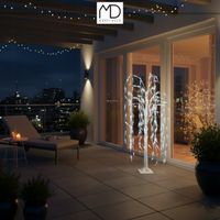 Wierzba drzewko 150 cm 200 LED świecące barwa zimna święta Boże Narodzenie