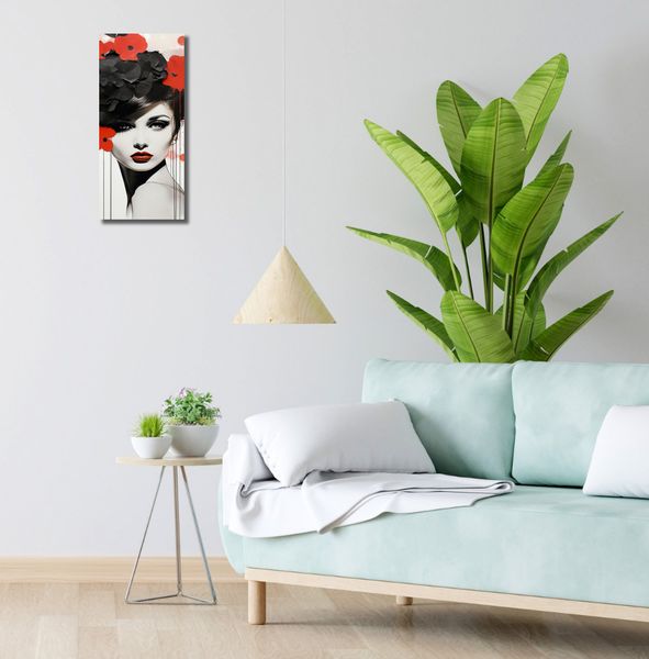 Obraz 20x50cm Kwiatowa Pasja zdjęcie 2