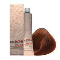 TREND TOUJOURS Farba do włosów - Złocisto Miedziany Blond - 7.34 - 100ml