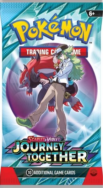 ORYGINALNE Karty Pokemon - Journey Together - Booster Pack zdjęcie 2