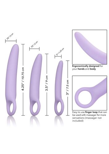 Alena Set Of 3 Dilators Purple na Arena.pl