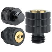 Adapter tuleja redukcja M4 na M10 statywowa aluminium czarna lampy 21 mm