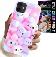 ETUI DO IPHONE 13 MINI - WZÓR W SŁODKIE PIANKI, OBUDOWA, PLECKI