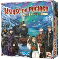 Prosta gra planszowa dla całej rodziny - Wsiąść do pociągu Zorza Polarna