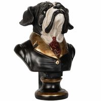 FIGURKA PSA TROFEUM PIES BULLDOG DUŻA DEKORACYJNA DO SALONU DOMU NA PREZENT