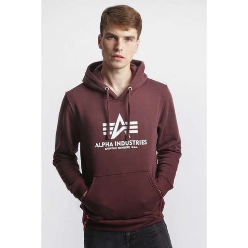Alpha Industries BASIC HOODY 21 DEEP MAROON M na Arena.pl