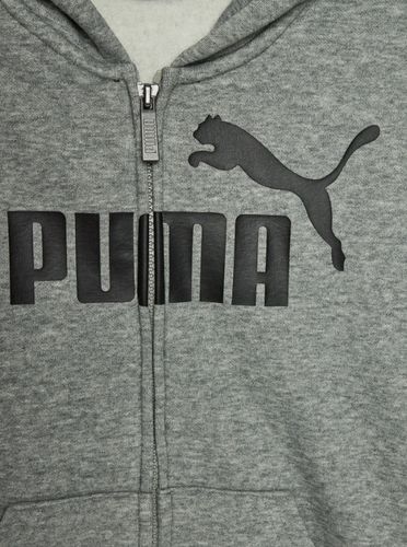 BLUZA JUNIORSKA ESSENTIALS BIG LOGO ZIP PUMA 116cm na Arena.pl