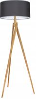 LAMPA PODŁOGOWA TRÓJNÓG, DREWNO, różne RODZAJE