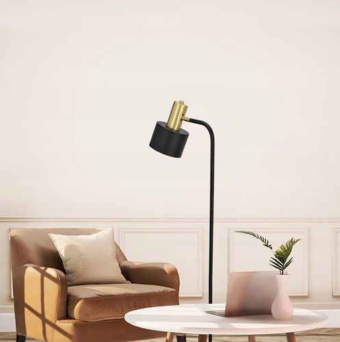 Lampa Stojąca Podłogowa LED Lampka Do Czytania Nocna 1X E27 Włącznik na Arena.pl