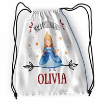 Plecak Sportowy Szkolny Dla Olivii Córki Dziecka Z Nadrukiem Ze Zdjęciem