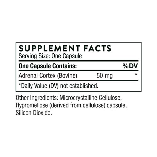 Thorne Research. Adrenal Cortex nadnercza 60 kaps na Arena.pl