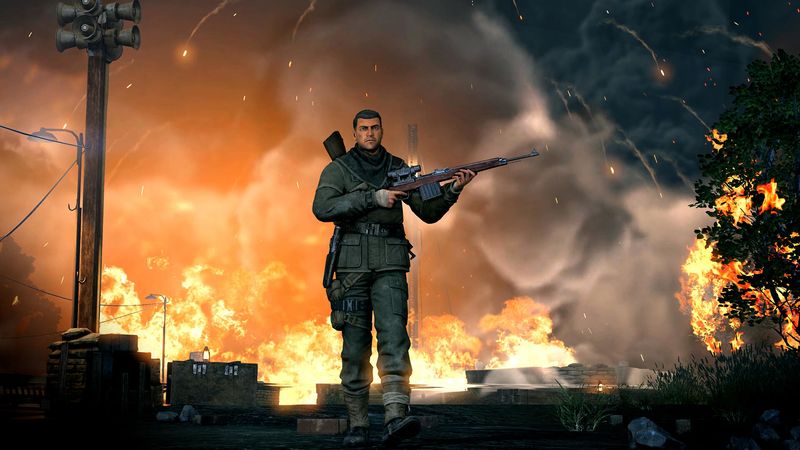 Sniper Elite V2 Remastered SWITCH Nintendo Switch pudełkowa zdjęcie 15