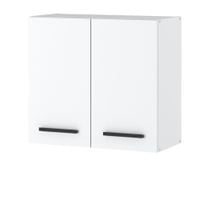 szafka kuchenna wisząca modułowa nowoczesna duża 80cm blande biała mat