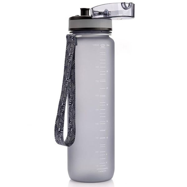 Bidon Meteor 1000 ml szary 74579 zdjęcie 2