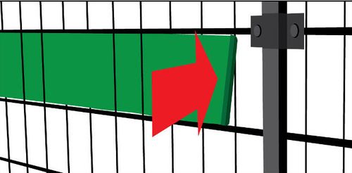 TAŚMA OGRODZENIOWA 19cmx50m +UV OSŁONA NA OGRODZENIA PANELOWE PŁOT SZARA na Arena.pl