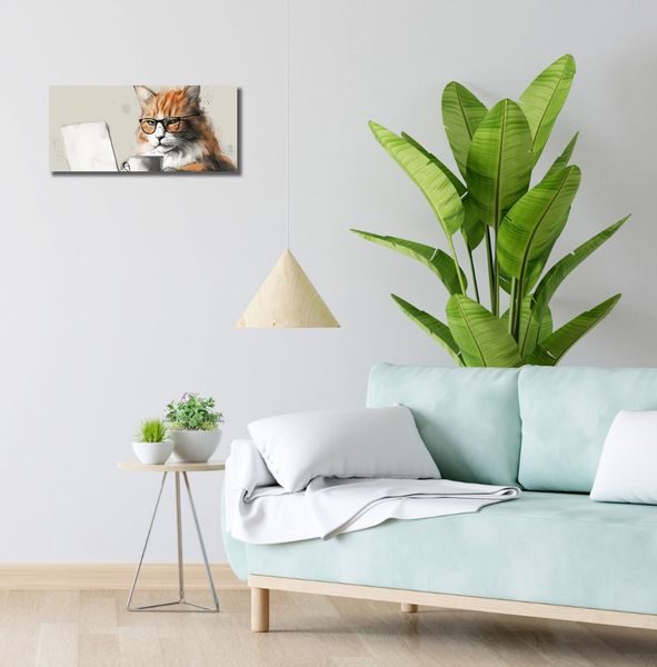 Obraz 50x20cm Nie przed Kawusią zdjęcie 2