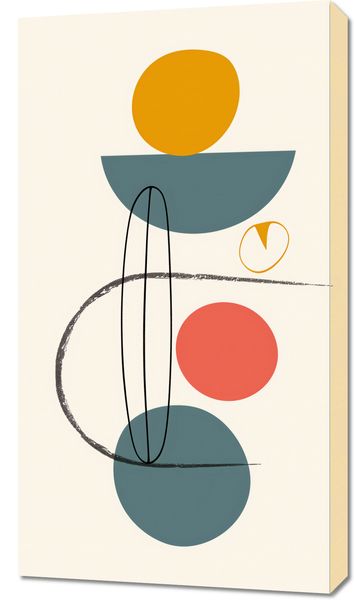 Obraz 50x90cm Równe Kompozycje zdjęcie 1