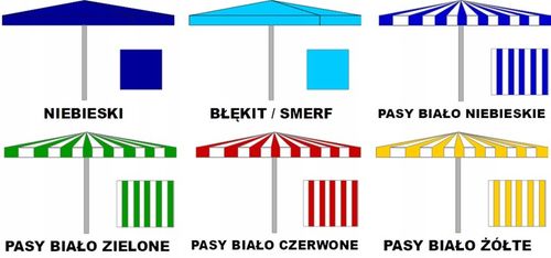 POSZYCIE NA PARASOL HANDLOWY 3x2 na Arena.pl