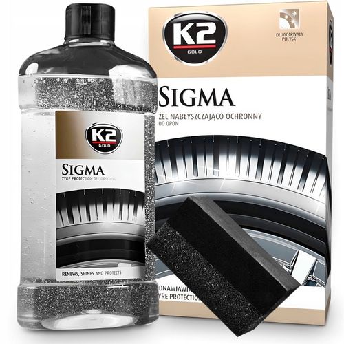 K2 Sigma Dressing Czernidło Do Opon Aplikator Pędzelek Gęste Włosie na Arena.pl