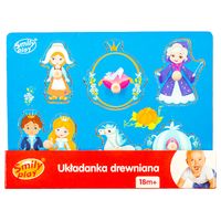 SMILY PLAY SPW83808 Układanka drewniana Kopciuszek