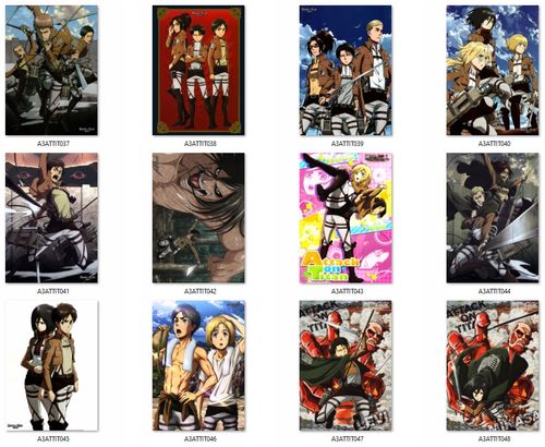 Plakat Attack on Titan Shingeki no Kyojin DO WYBORU na Arena.pl