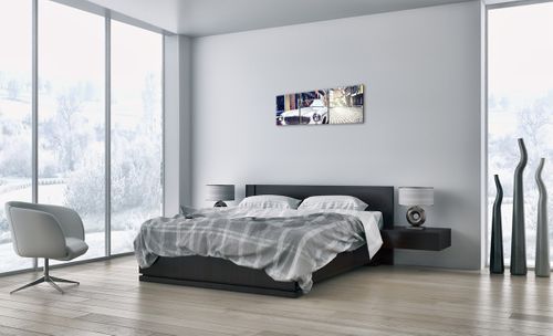 Obraz Na Płótnie - Samochód Uliczka - 90X30 Cm - Ca90X30-3677 na Arena.pl
