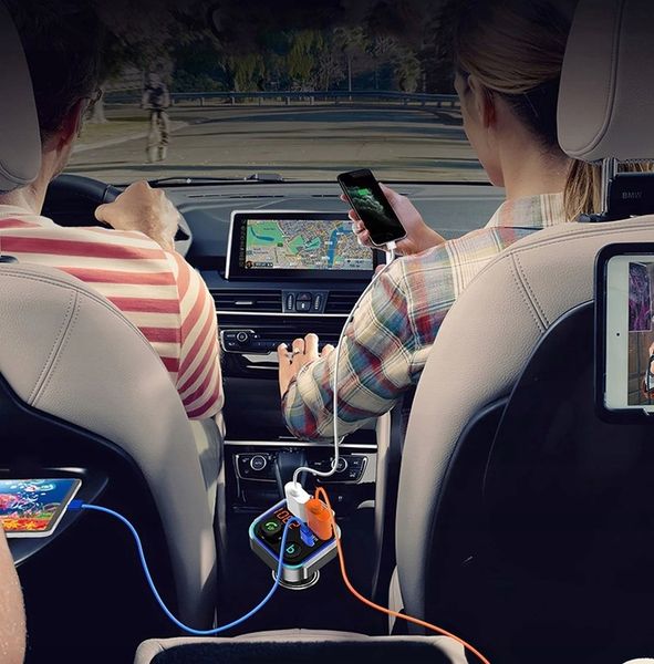 TRANSMITER FM BLUETOOTH SZYBKA ŁADOWARKA QC USB PD zdjęcie 16