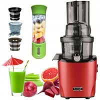 KUVINGS REVO830 Wyciskarka wolnoobrotowa do soku z owoców i warzyw czerwona