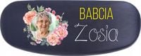 ETUI na okulary z nadrukiem zdjęciem prezent dla babci, dziadka