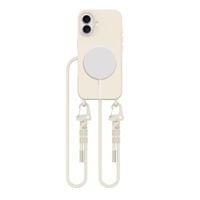 tech-protect magnecklace magsafe iphone 16 cosmic latte