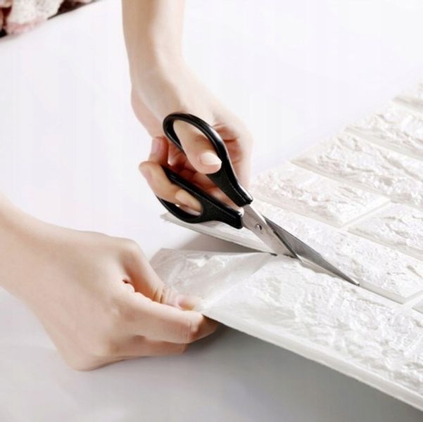 PANELE ŚCIENNE DO KUCHNI CEGŁA SAMOPRZYLEPNA ZESTAW 10 SZTUK ŁATWY MONTAŻ zdjęcie 10