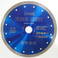 2X Tarcza diamentowa FLIESE MUSIC 125mm do cięcia płytek ADIAM