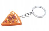 Brelok Pizza Włoska Trójkąt kawałek Pizza Hut Fast Food Placek Cheese Picca