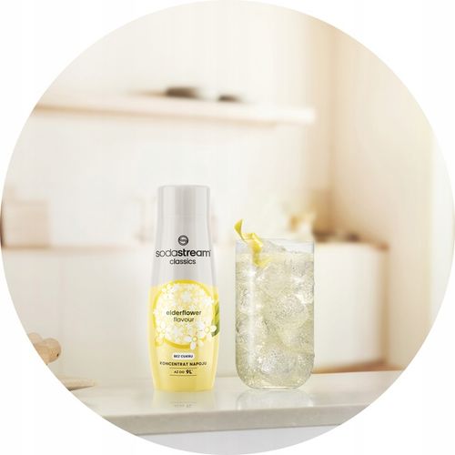 Zestaw Syrop do wody SodaStream Elderflower Bez cukru 2x440ml +Torba GRATIS na Arena.pl