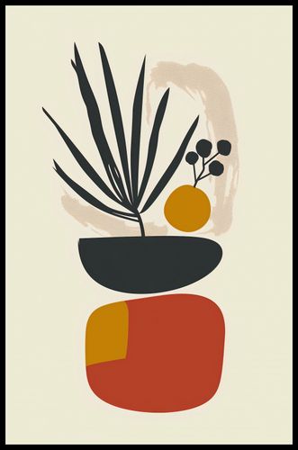 Plakat 53x81cm Botaniczny Wgląd na Arena.pl