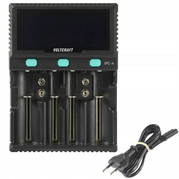 Ładowarka akumulatorków AA 9V AAA do ogniw LiIon LiFePO NiMH NiCd LiFePO4 zdjęcie 1