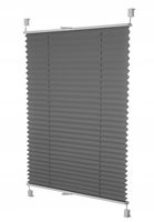 2X Roleta plisowana bezinwazyjna PLISA LUX 40x150 cm
