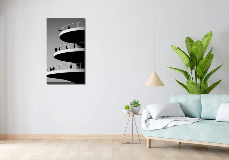 Obraz 50x90cm Krucze Odcienie zdjęcie 2