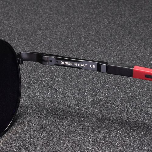 Okulary Przeciwsłoneczne Męskie UV400 PILOTKI Polaryzacyjne KINGSEVEN Etui na Arena.pl