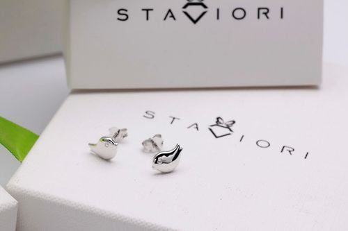 Srebrne kolczyki Staviori na Arena.pl