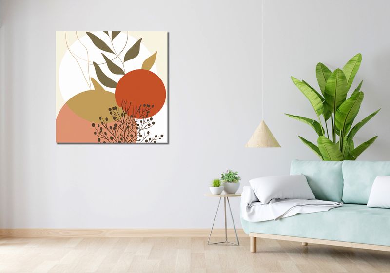 Obraz 90x90cm Impresja Jesieni zdjęcie 2