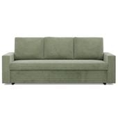 Kanapa 3 osobowa, BLOM, sztruks, 220x92x92 cm, oliwkowy | TYLETEGOTU