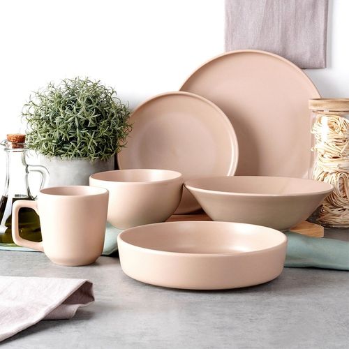 Kubek ceramiczny beżowy SOHO 400 ml na Arena.pl