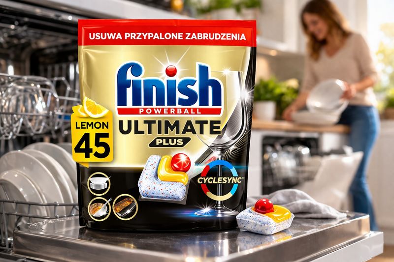 FINISH Kapsułki Ultimate Plus 45 Lemon zdjęcie 15