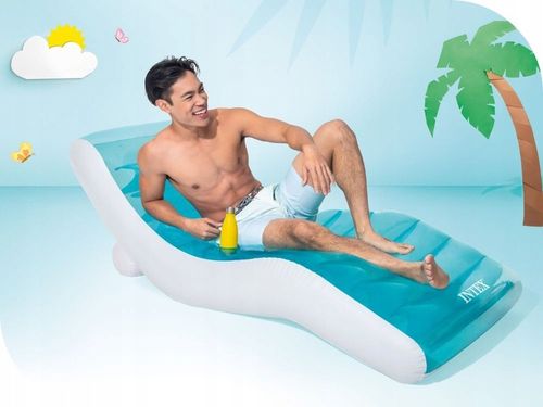 Materac do Pływania Dmuchany Fotel Leżak Plażowy Intex 56874 MODEL 2025 na Arena.pl