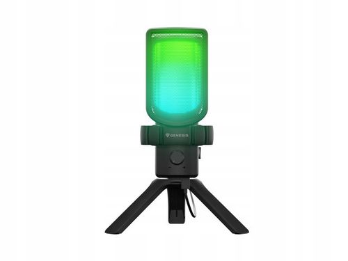 Mikrofon Genesis Radium 250 USB Statyw czarny na Arena.pl
