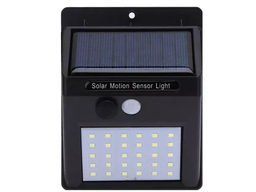 Lampa solarna 30 LED smd czujnik ruchu zmierzchu na Arena.pl