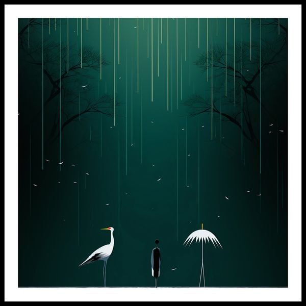 Plakat 60x60cm Nocne Marzenia zdjęcie 3