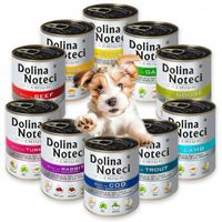 Mokra Karma dla Psa DOLINA NOTECI PREMIUM Puszka Pies MIX Smaków 10 x 800G