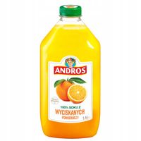 Sok tłoczony z wyciskanych pomarańczy NFC 1,5 l naturalny skład 100%